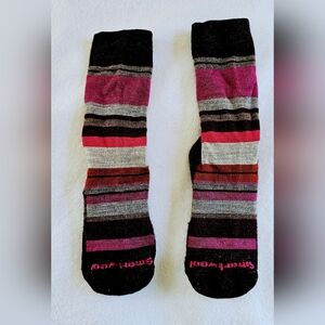 Smartwool women's socks, sz M, black/ purple
